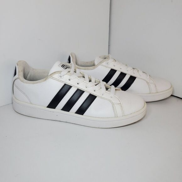 Adidas Cloud Foam Advantage AW4287 Shoes Sneakers Women's Size 8.5 White - Picture 6 of 12